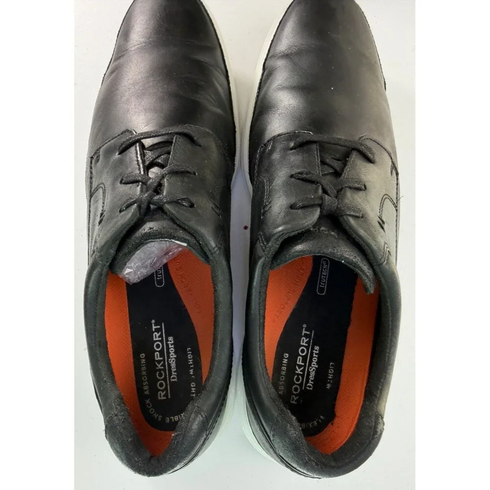 Rockport DresSport 2 Go Men's Plain Toe Oxfords Dress Shoes Size 13 M CH1932 EUC